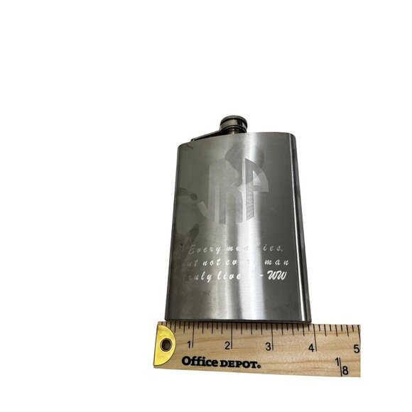 JKP Clan Stainless Steel 8 oz Flask - Picture 2 of 7